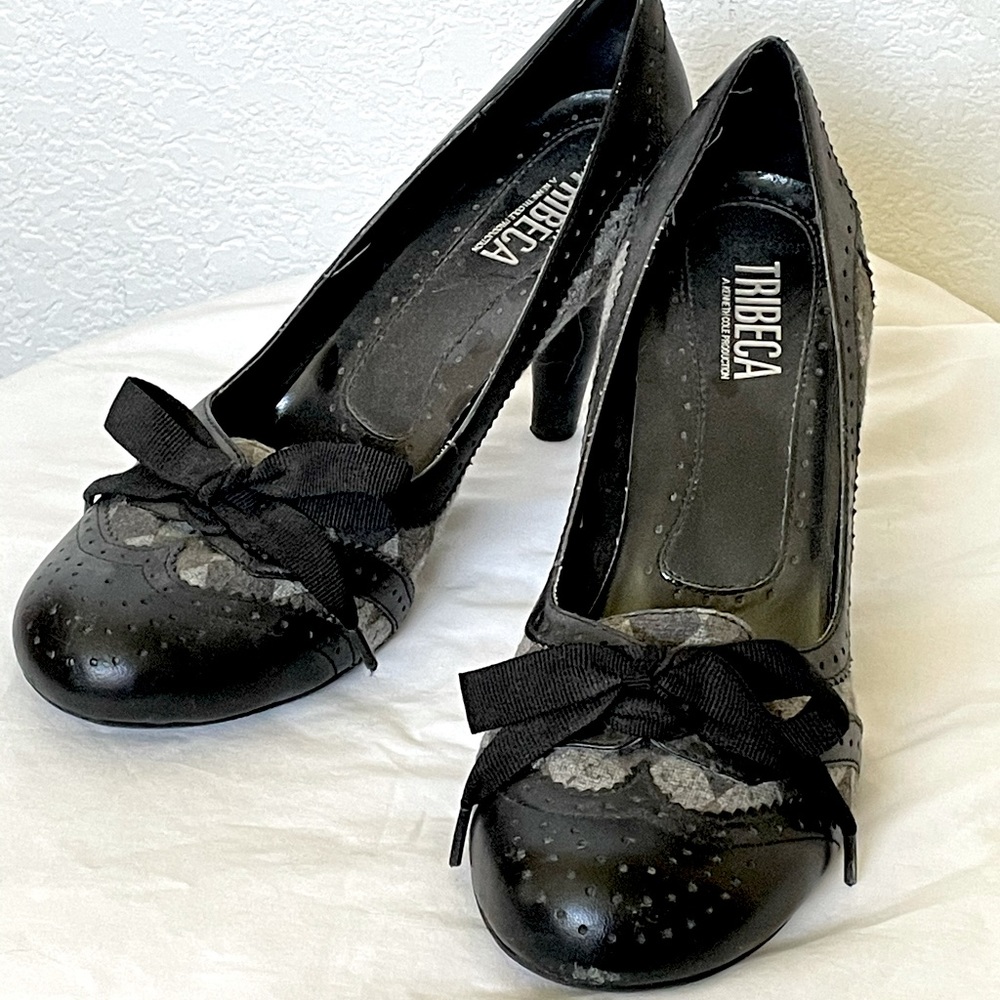 Tribeca by Kenneth Cole argyle heels